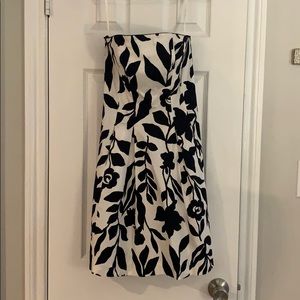 White House | Black Market strapless dress.